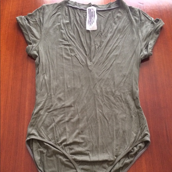 Free People Me Oh My Deep V Neck Bodysuit - Picture 4 of 6